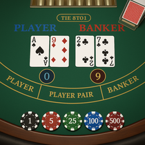 Millioner - Baccarat Galda Spēle - Eleganta kāršu spēle